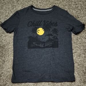 Old Navy Chill Vibes Graphic Tee - Dark Gray